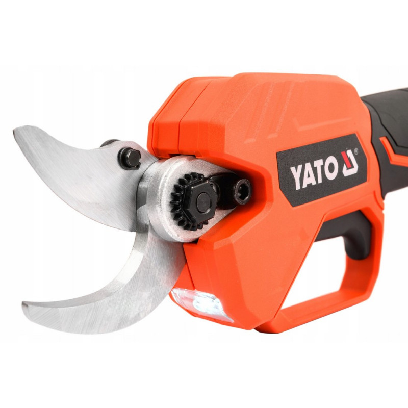 SEKATOR DO GAŁĘZI 18V, 30 MM, 60 CIĘĆ/MIN YATO – YT-828377 (AKUMULATOR 2 AH)
